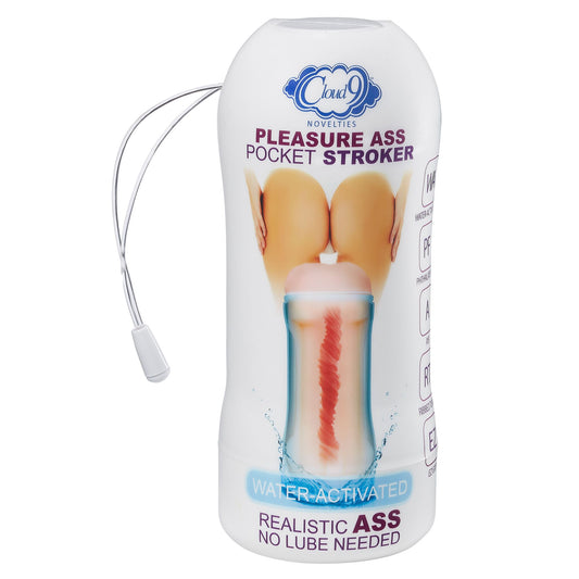 Cloud 9 Pleasure Anal Pocket Stroker Water Activated