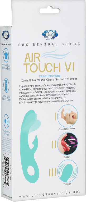 Cloud 9 Pro Sensual Air Touch Vi Come Hither Rabbit