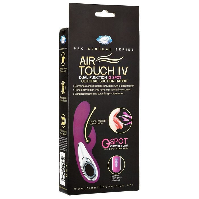 Pro Sensual Air Touch Iv G Spot Dual Function Clitoral Suction