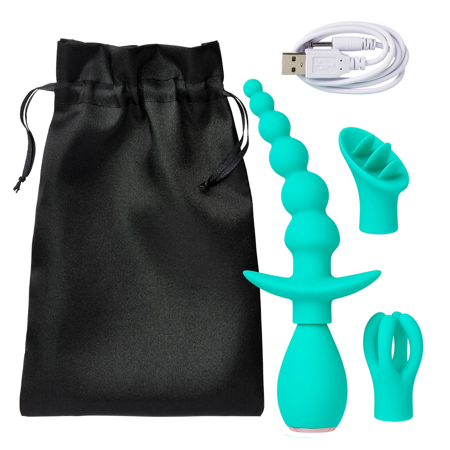 Cloud 9 Health & Wellness Anal Clitoral & Nipple Massager Kit