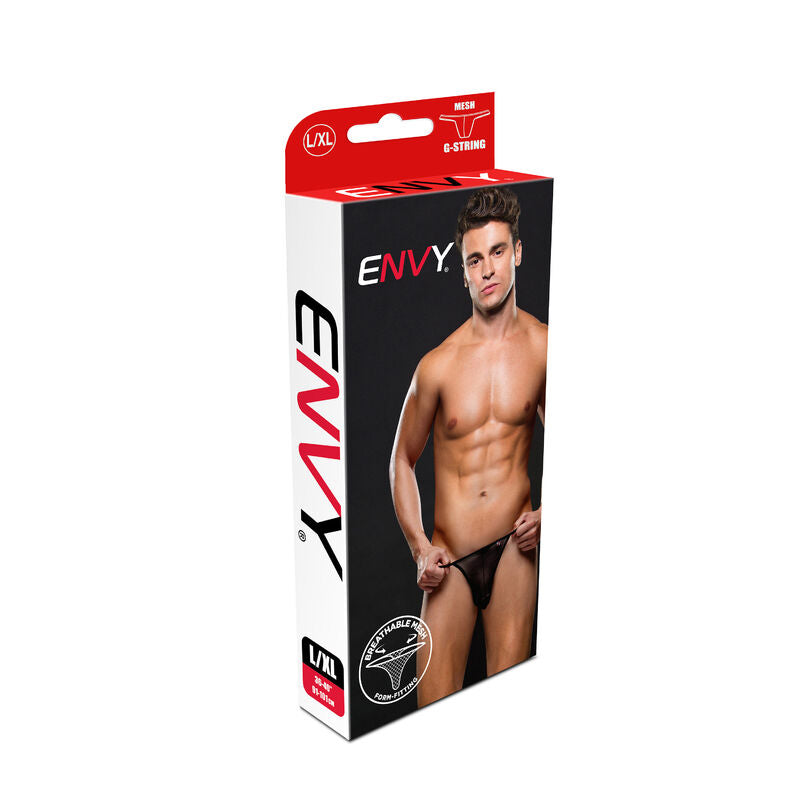 Envy Mesh G-string Black