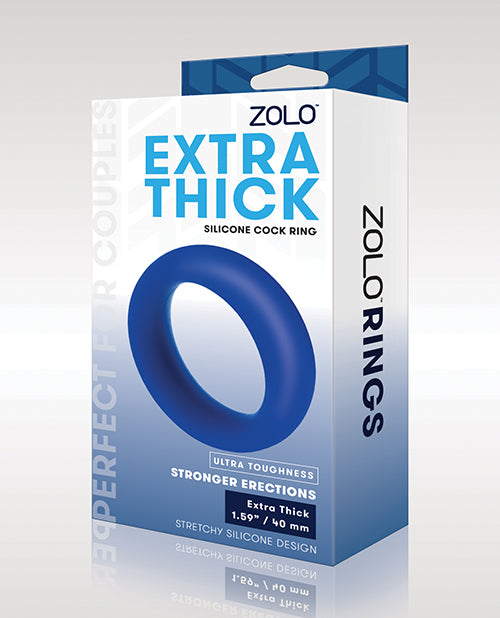 Zolo Extra Thick Silicone Cock