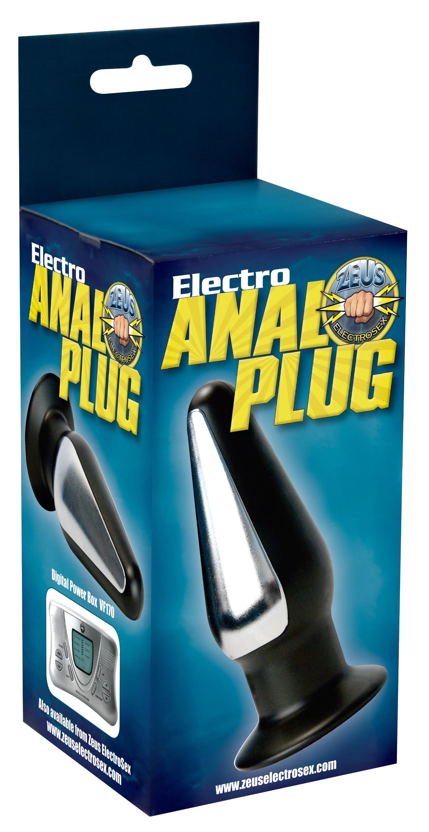 Zeus Electrosex Anal Plug 5in