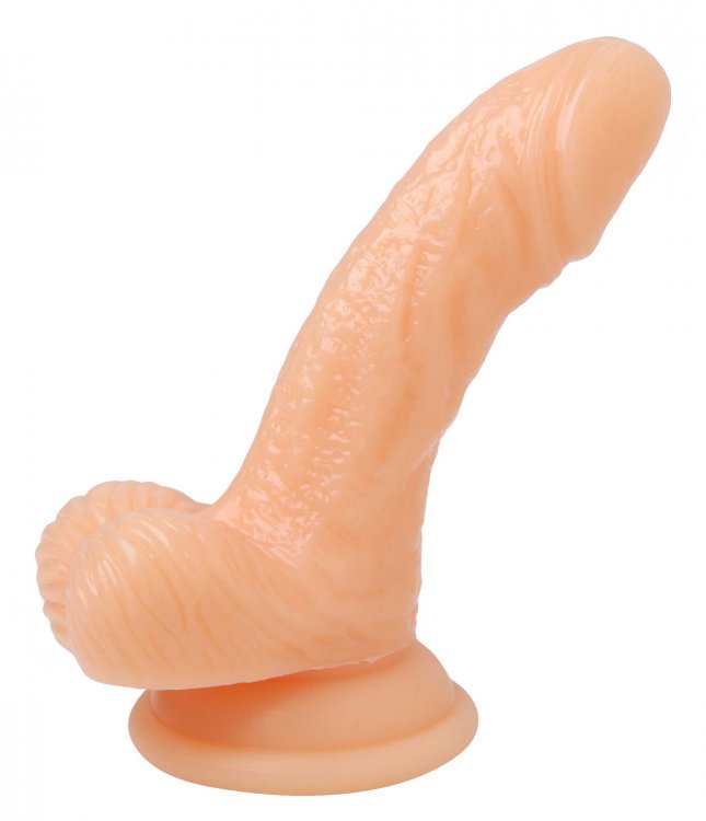 (bulk) Silicone Curvy Suction Cup Dildo