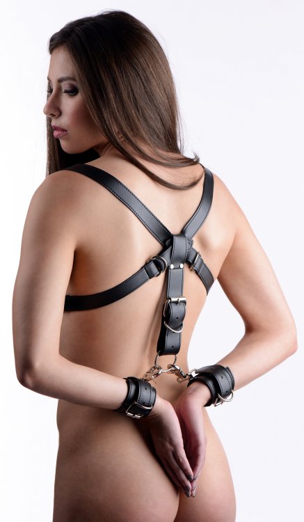 Strict Thigh Sling W/wrist Cuffs