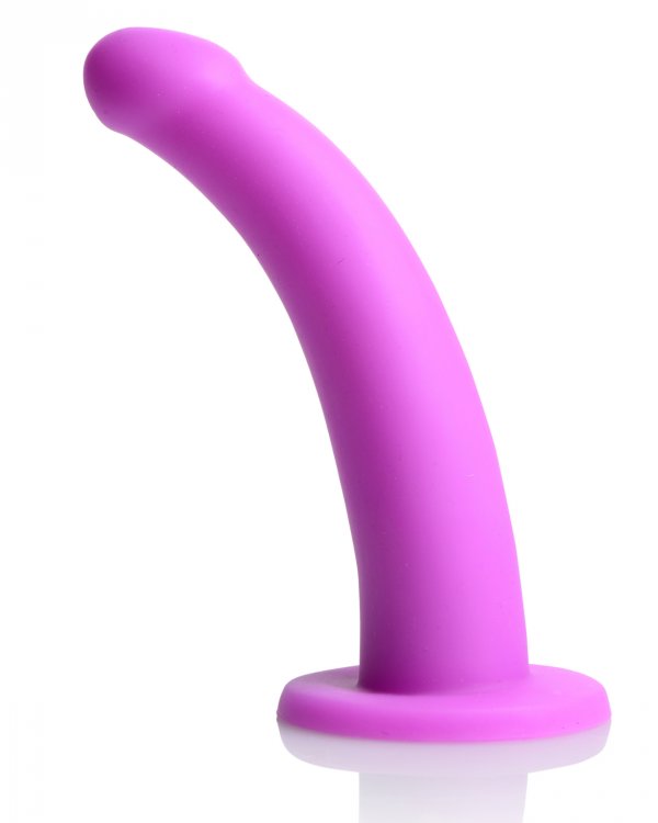 Strap U Navigator Silicone G Spot Dildo W/ Harness