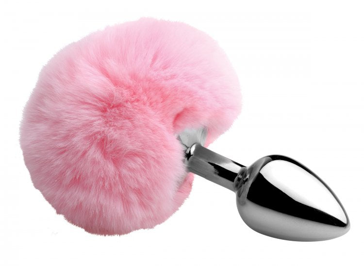 Tailz Pink Fluffy Bunny Tail Anal Plug