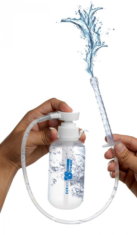 Cleanstream Pump Action Enema Bottle W/ Nozzle 300ml