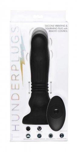 Thunderplugs Swelling & Thrusting Silicone Plug W/ Remote Control