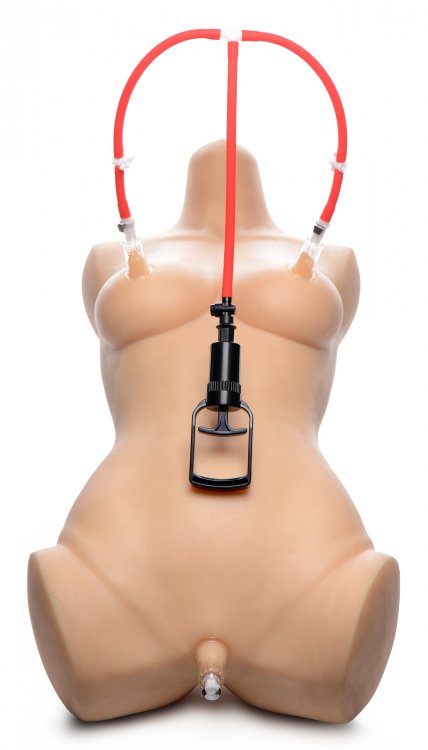 Master Series 3-way Suck Her Nipple & Clit Pump System