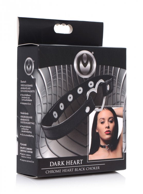 Master Series Dark Heart Chrome Heart Choker