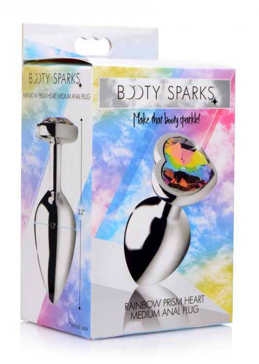 Booty Sparks Prism Heart Anal Plug