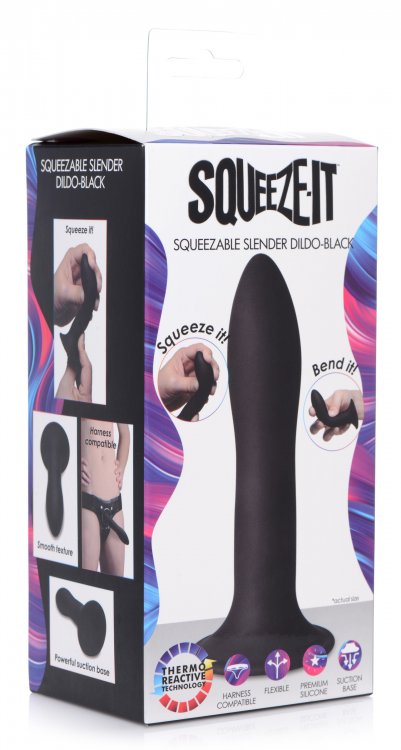 Squeeze-it Slender Dildo