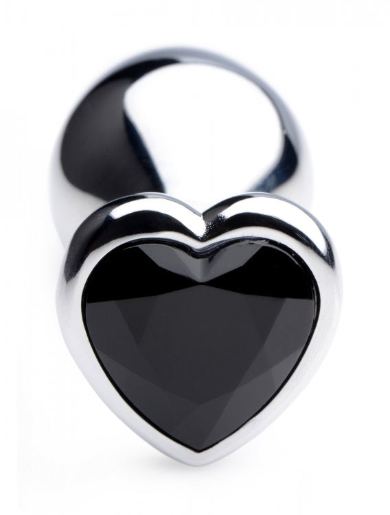 Booty Sparks Black Heart Gem Anal Plug