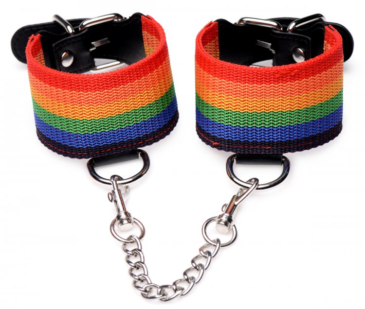 Master Series Kinky Pride Rainbow Bondage Set