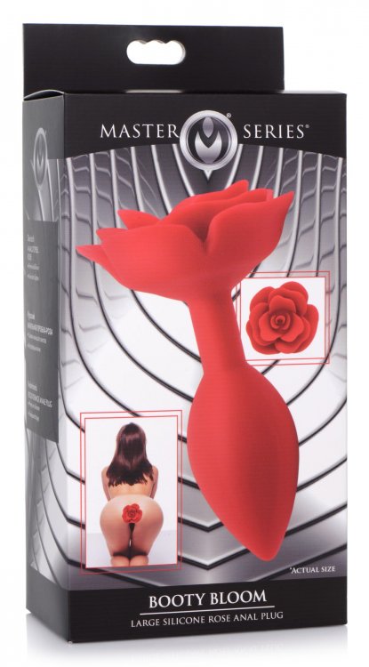 Master Series Booty Bloom Rose Anal Plug