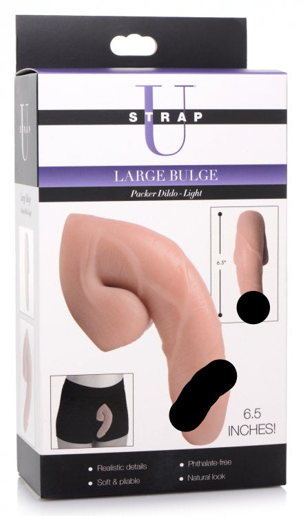 Strap U Large Bulge Soft Packer Dildo