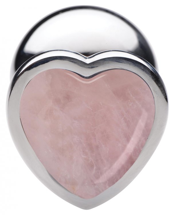 Booty Sparks Gemstones Large Heart Anal Plug