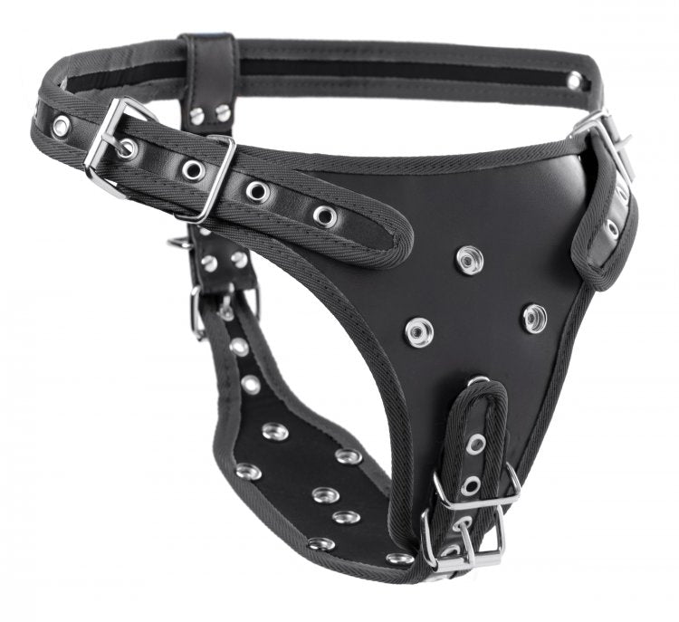 Strict Double Penetration Strap On Harness