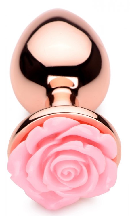 Booty Sparks Pink Rose Gold Anal Plug