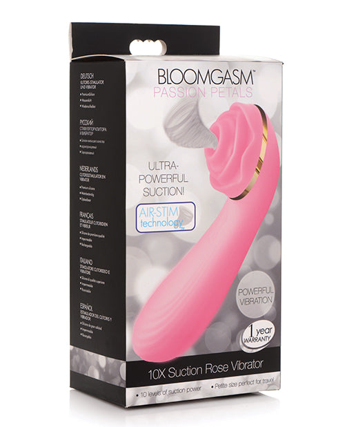 Inmi Bloomgasm Passion Petals Suction Rose Vibrator