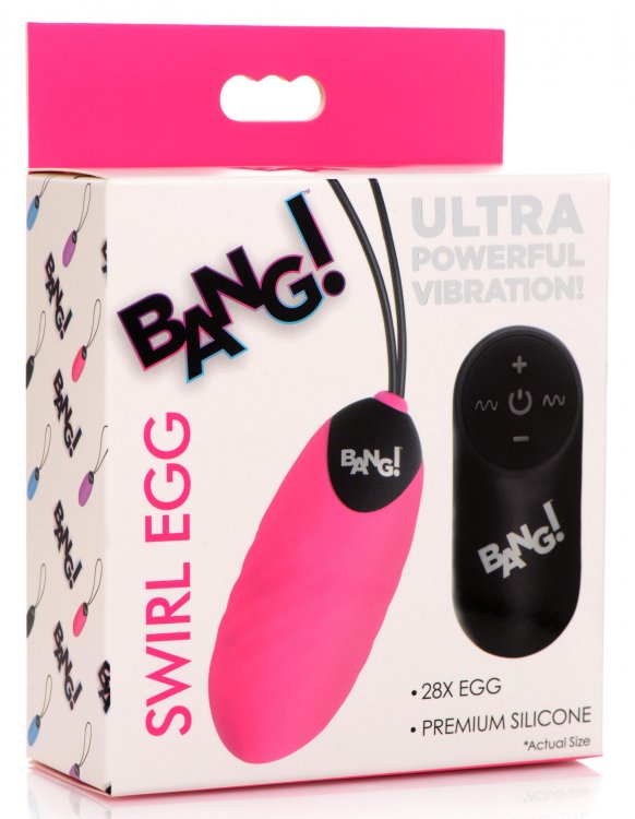 Bang! Swirl Silicone Egg