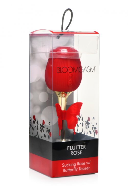 Bloomgasm Flutter Sucking Rose W/ Butterfly Teaser