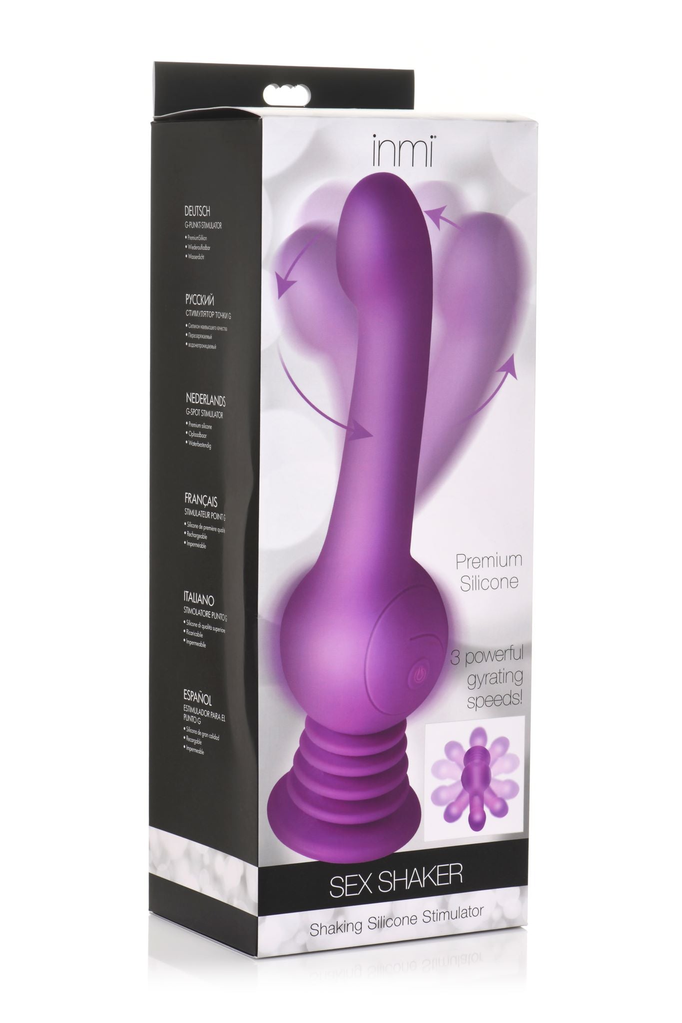 Inmi Sex Shaker Silicone Stimulator Purple