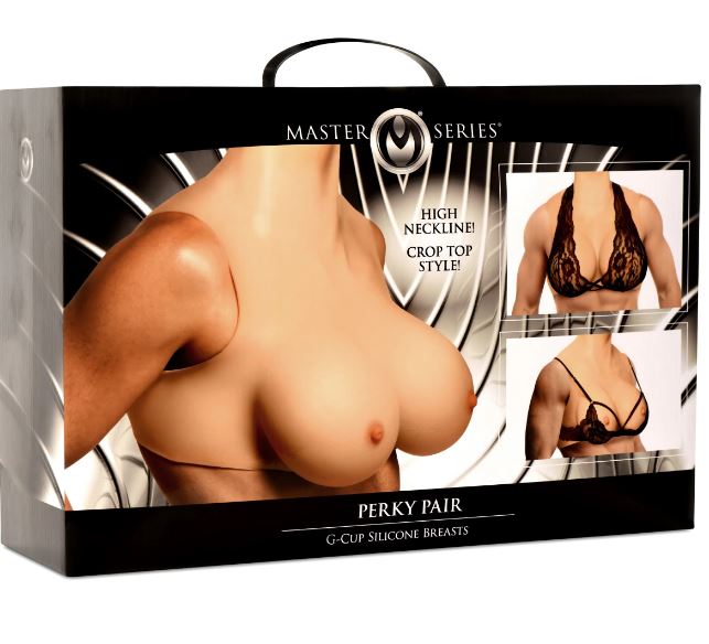 Perky Pair G-cup Silicone Breasts